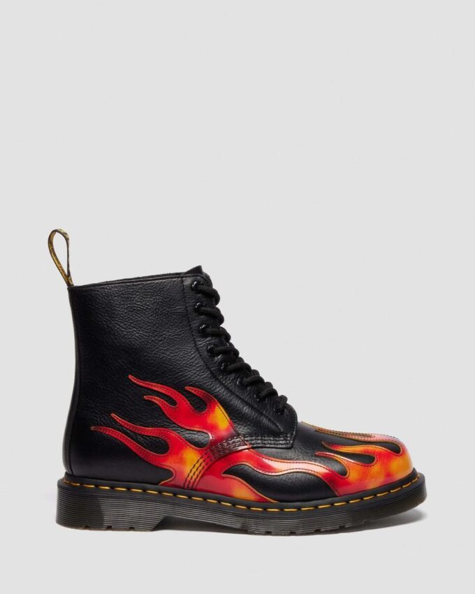 1460 Pascal FLAME Botas Arcadia Rub Off Leather 1460 Pascal FLAME Botas Arcadia Rub Off Leather