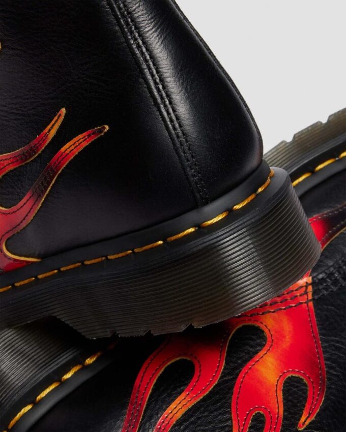 1460 Pascal FLAME Botas Arcadia Rub Off Leather 1460 Pascal FLAME Botas Arcadia Rub Off Leather