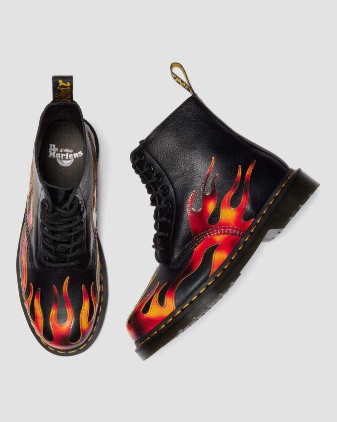 1460 Pascal FLAME Botas Arcadia Rub Off Leather 1460 Pascal FLAME Botas Arcadia Rub Off Leather