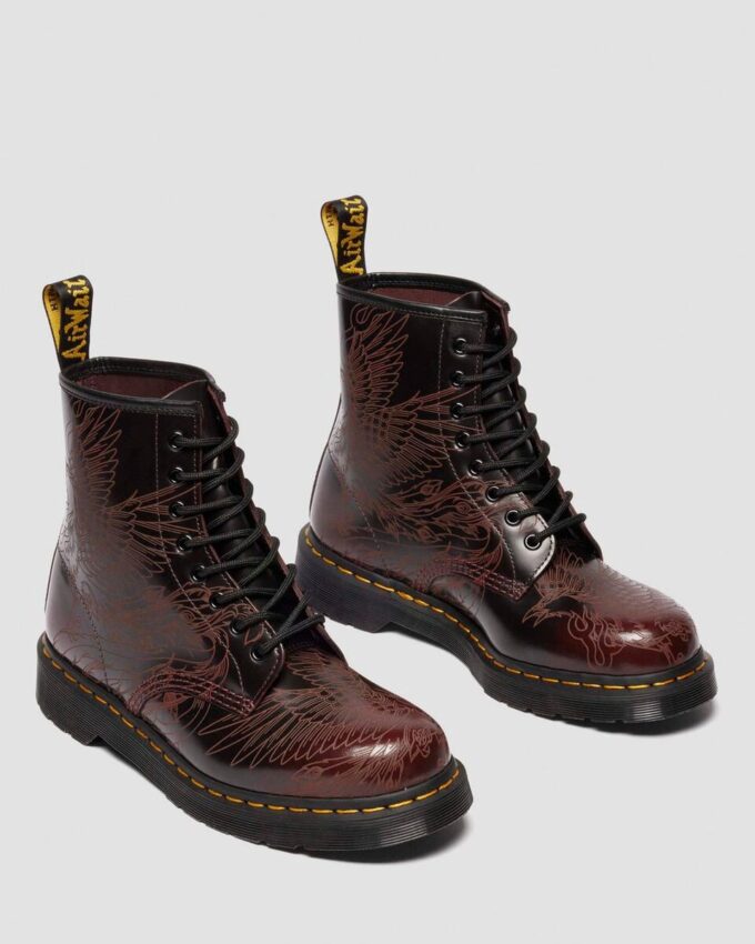 1460 PHOENIX Arcadia Botas de piel desgastada 1460 PHOENIX Arcadia Botas de piel desgastada