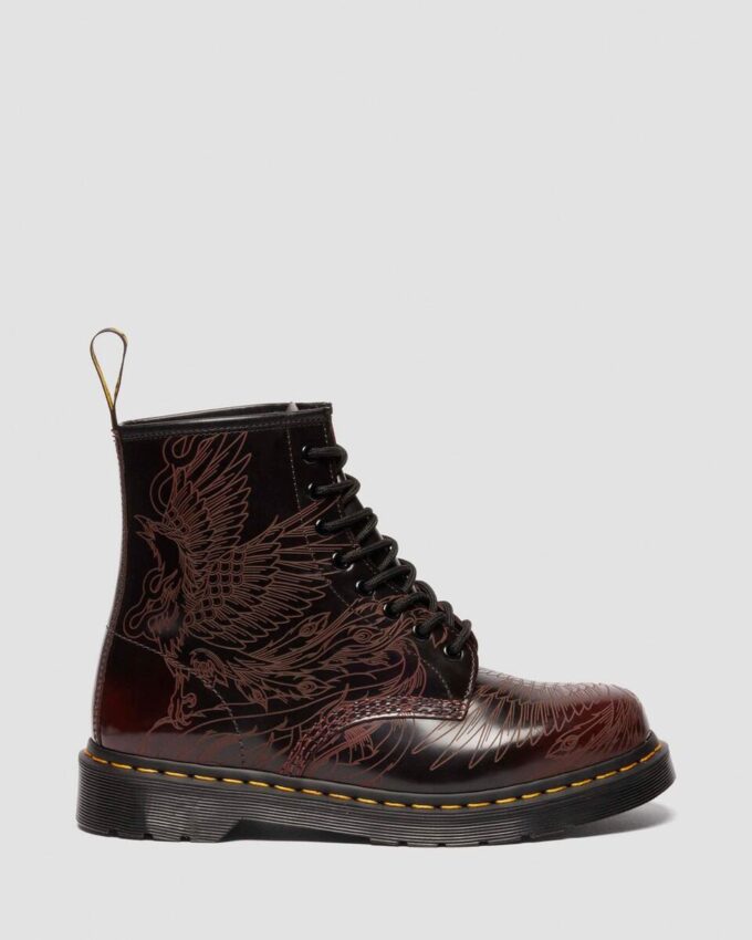 1460 PHOENIX Arcadia Botas de piel desgastada 1460 PHOENIX Arcadia Botas de piel desgastada