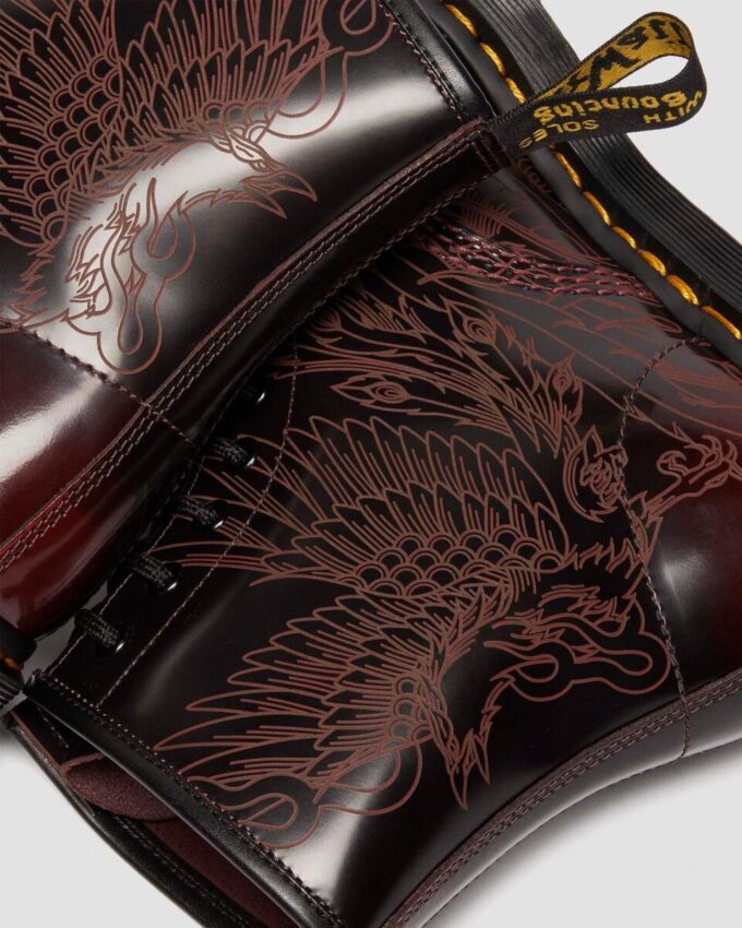1460 PHOENIX Arcadia Botas de piel desgastada 1460 PHOENIX Arcadia Botas de piel desgastada