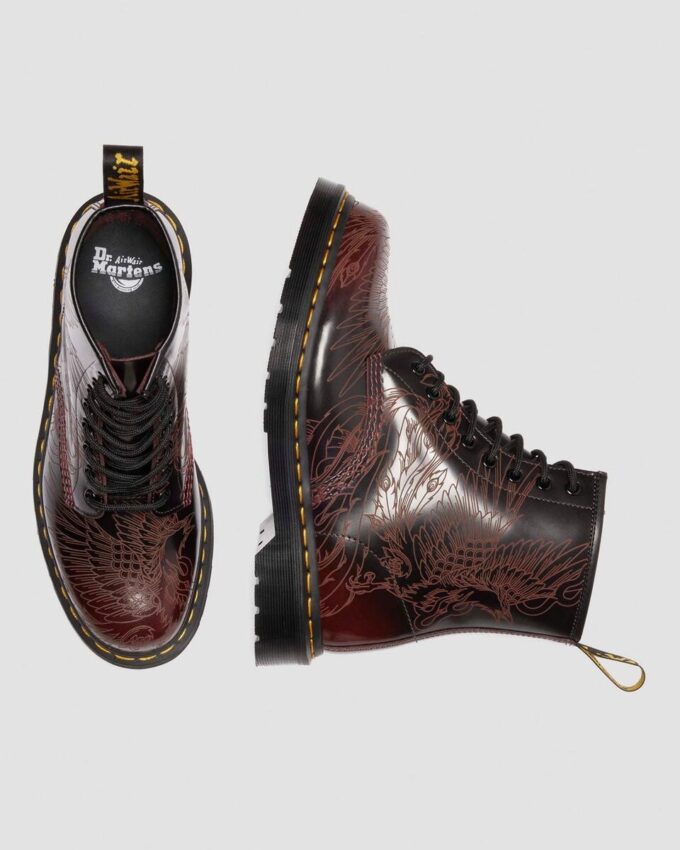 1460 PHOENIX Arcadia Botas de piel desgastada 1460 PHOENIX Arcadia Botas de piel desgastada