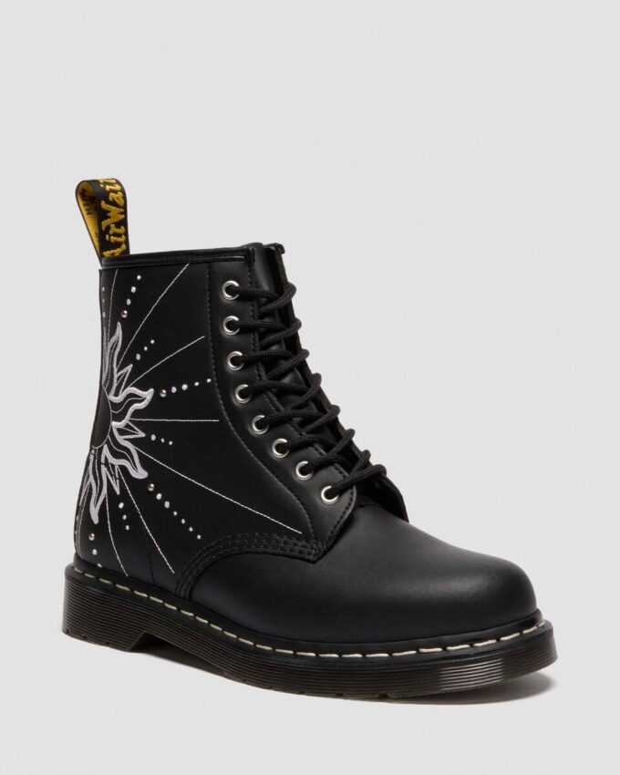 1460 SOLAR FLARE Botas con cordones de cuero reciclado