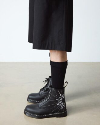 1460 SOLAR FLARE Botas con cordones de cuero reciclado