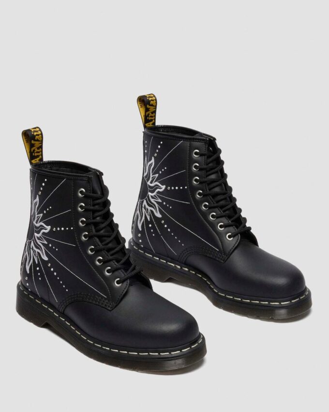 1460 SOLAR FLARE Botas con cordones de cuero reciclado