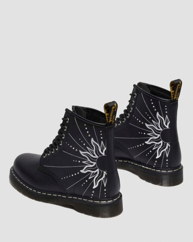 1460 SOLAR FLARE Botas con cordones de cuero reciclado