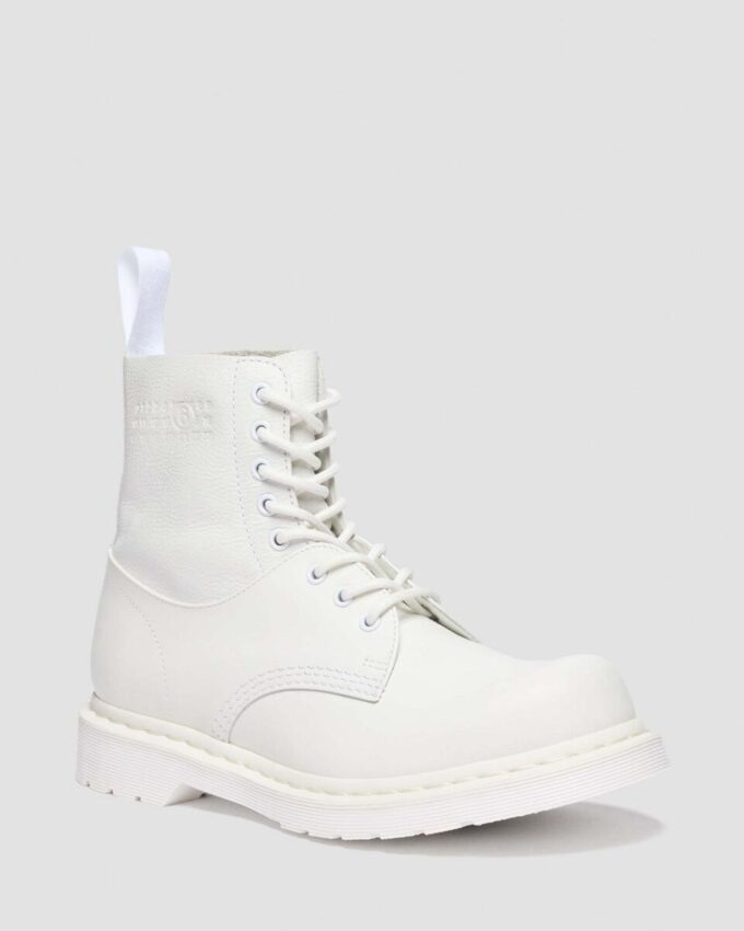 1460 Twist MM6 Smooth + Virginia Leather Lace Up Boots