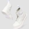 1460 Twist MM6 Smooth + Virginia Leather Lace Up Boots