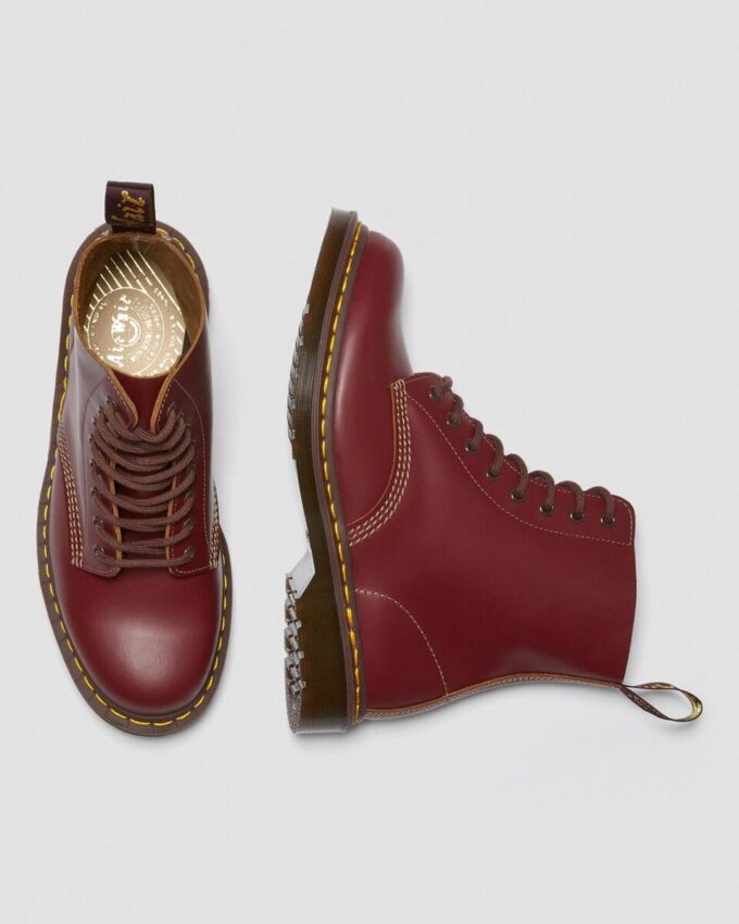 1460 Vintage Botas con cordones de cuero fabricadas en Inglaterra