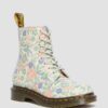 1460 Vonda Botas de piel reciclada con estampado floral 1460 Vonda Botas de piel reciclada con estampado floral