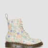1460 Vonda Botas de piel reciclada con estampado floral 1460 Vonda Botas de piel reciclada con estampado floral