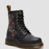 1460 VONDA TF Botas con cordones de piel reciclada con estampado floral 1460 VONDA TF Botas con cordones de piel reciclada con estampado floral