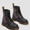 1460 VONDA TF Botas con cordones de piel reciclada con estampado floral 1460 VONDA TF Botas con cordones de piel reciclada con estampado floral
