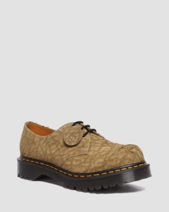 1461 Bex Zapatos Oxford de ante repujado fabricados en Inglaterra