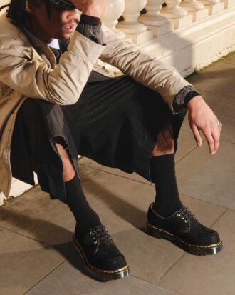 1461 Bex Zapatos Oxford de ante repujado fabricados en Inglaterra