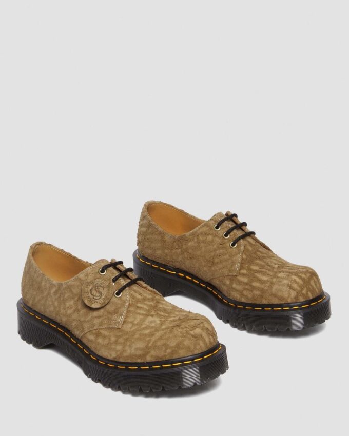 1461 Bex Zapatos Oxford de ante repujado fabricados en Inglaterra 1461 Bex Zapatos Oxford de ante repujado fabricados en Inglaterra