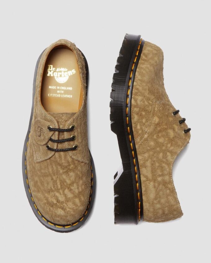 1461 Bex Zapatos Oxford de ante repujado fabricados en Inglaterra 1461 Bex Zapatos Oxford de ante repujado fabricados en Inglaterra