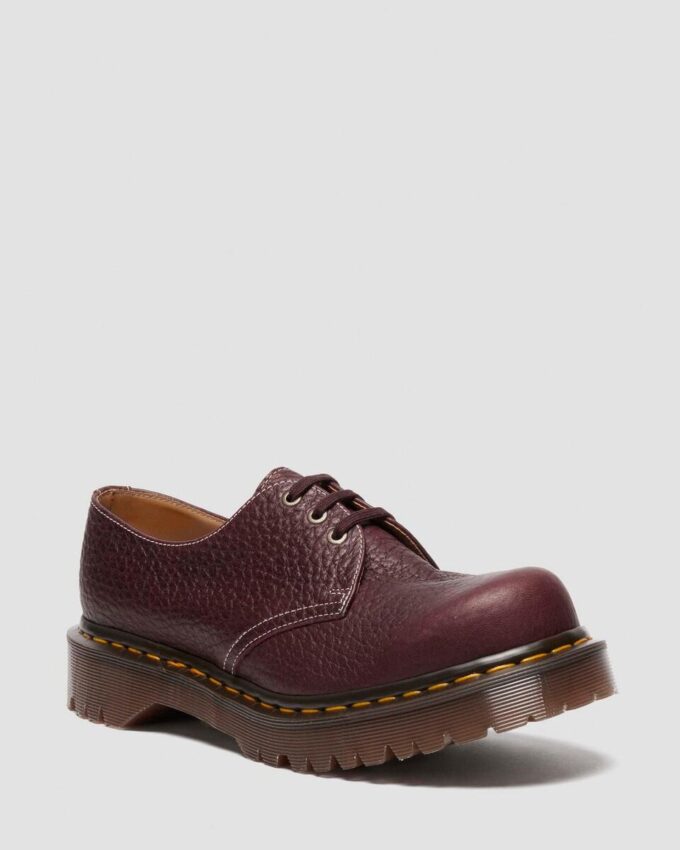 1461 Fabricado en Inglaterra Zapatos con puntera redondeada y piel repujada Soft Boa