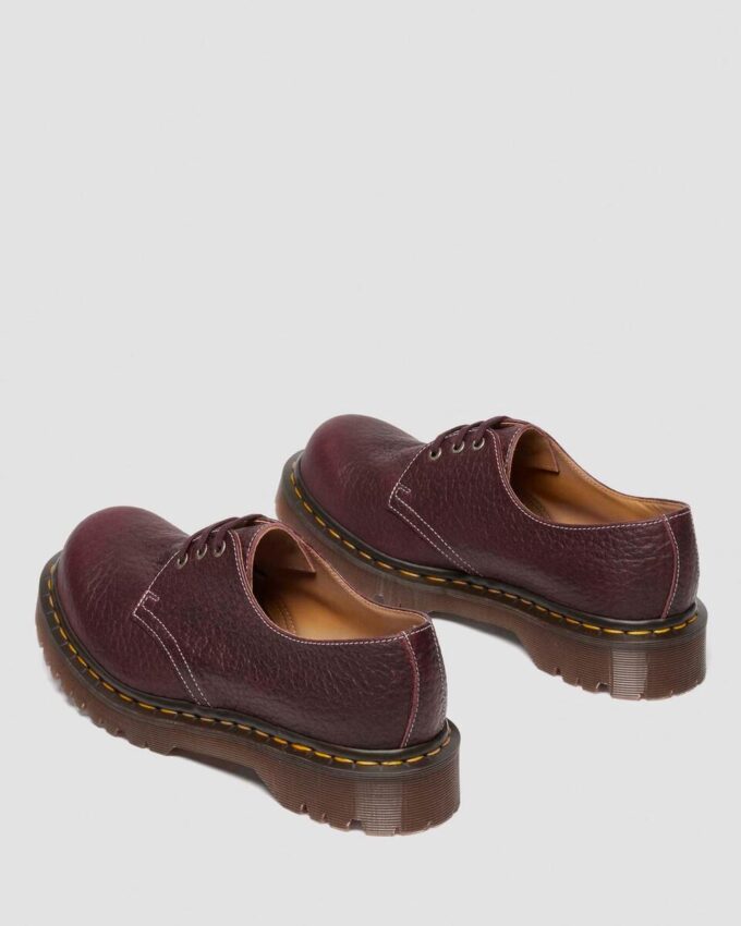 1461 Fabricado en Inglaterra Zapatos con puntera redondeada y piel repujada Soft Boa