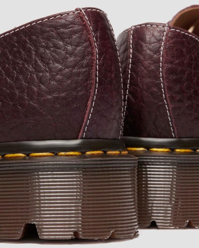 1461 Fabricado en Inglaterra Zapatos con puntera redondeada y piel repujada Soft Boa
