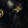 1461 YEAR OF THE HORSE Zapatos con cordones de piel lisa y pelo 1461 YEAR OF THE HORSE Zapatos con cordones de piel lisa y pelo