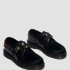 1461 YEAR OF THE HORSE Zapatos con cordones de piel lisa y pelo 1461 YEAR OF THE HORSE Zapatos con cordones de piel lisa y pelo