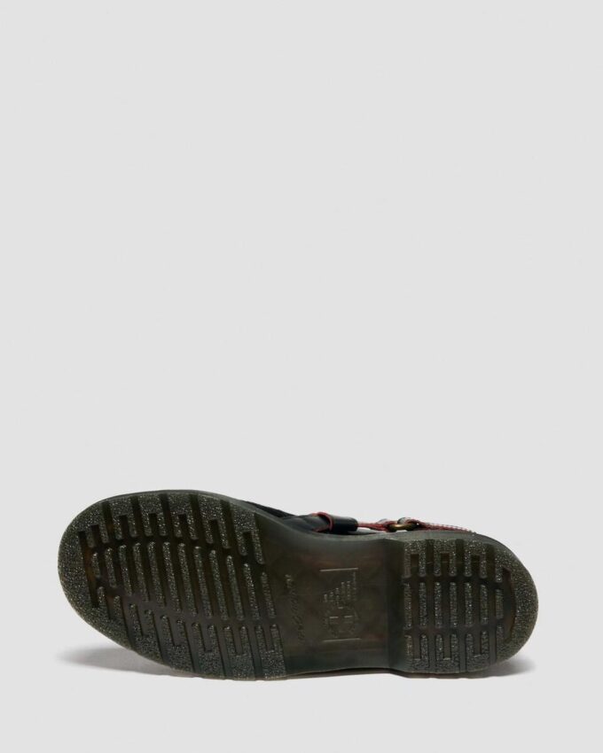 1461 YEAR OF THE HORSE Zapatos con cordones de piel lisa y pelo 1461 YEAR OF THE HORSE Zapatos con cordones de piel lisa y pelo