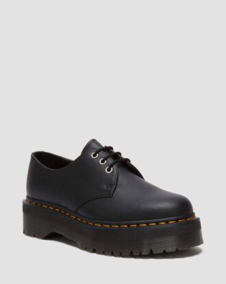 1461 Zapatos Oxford con plataforma de cuero recuperado Genix Nappa Leather