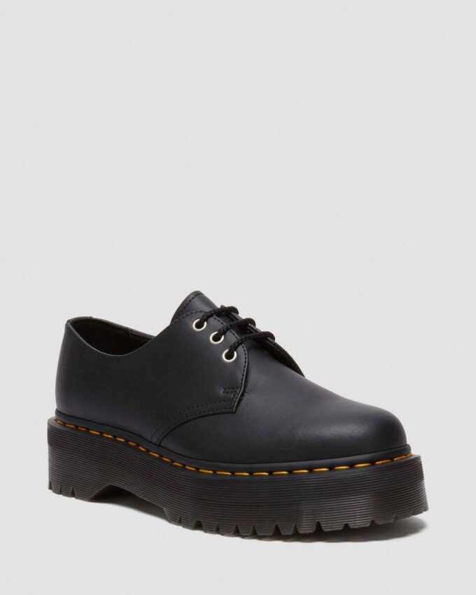 1461 Zapatos Oxford con plataforma de cuero recuperado Genix Nappa Leather 1461 Zapatos Oxford con plataforma de cuero recuperado Genix Nappa Leather