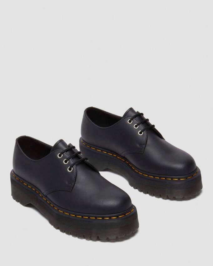 1461 Zapatos Oxford con plataforma de cuero recuperado Genix Nappa Leather 1461 Zapatos Oxford con plataforma de cuero recuperado Genix Nappa Leather