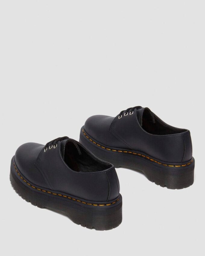 1461 Zapatos Oxford con plataforma de cuero recuperado Genix Nappa Leather 1461 Zapatos Oxford con plataforma de cuero recuperado Genix Nappa Leather