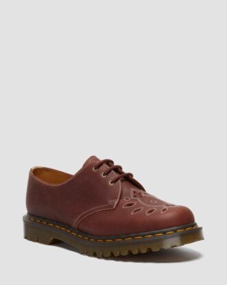 1461 Zapatos Oxford de ante Desert Oasis fabricados en Inglaterra