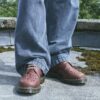 1461 Zapatos Oxford de ante Desert Oasis fabricados en Inglaterra