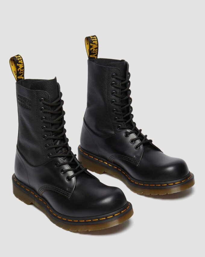 1490 / 1461 MM6 Botas de cordones de piel
