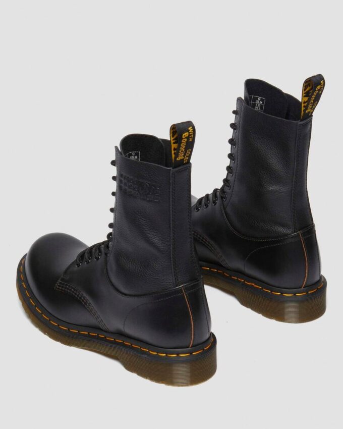 1490 / 1461 MM6 Botas de cordones de piel