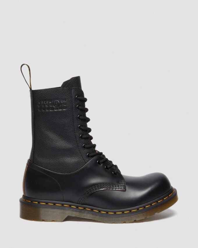 1490 / 1461 MM6 Botas de cordones de piel