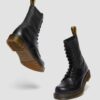 1490 / 1461 MM6 Botas de cordones de piel