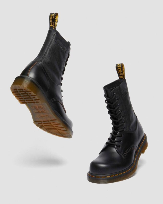 1490 / 1461 MM6 Botas de cordones de piel