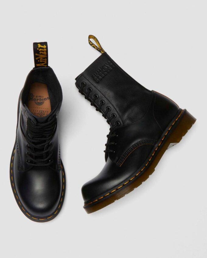 1490 / 1461 MM6 Botas de cordones de piel
