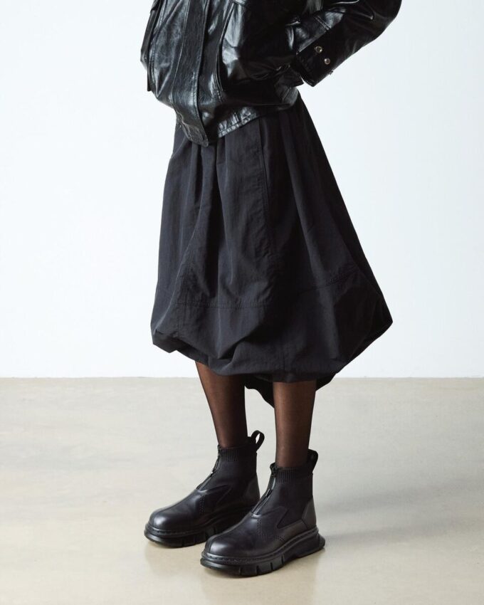 14XX BOTAS QUBIST ZIP Botas con cremallera de piel suave