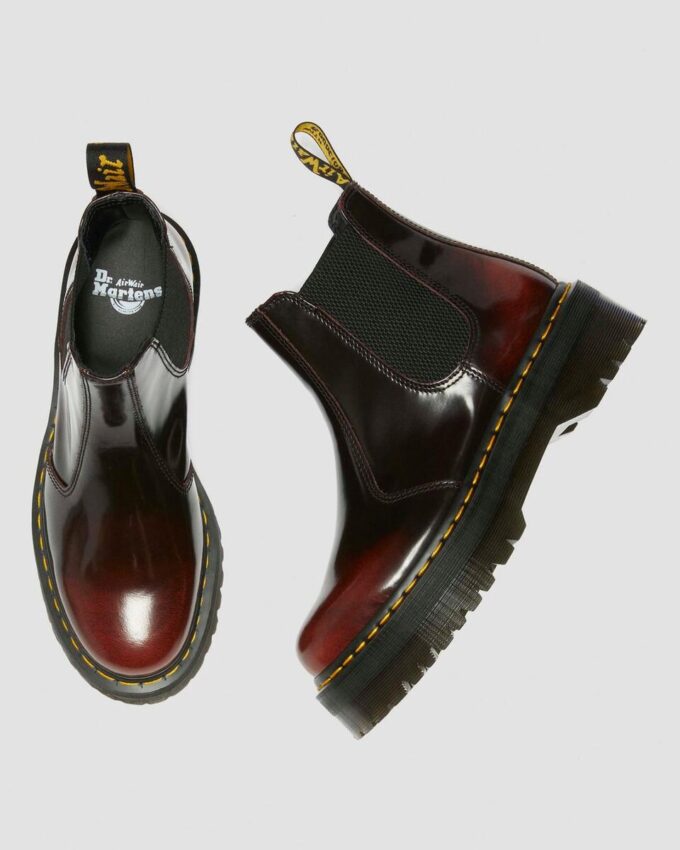 2976 Botas Chelsea con plataforma de Arcadia Leather 2976 Botas Chelsea con plataforma de Arcadia Leather