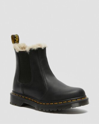 2976 Chelsea Boot con forro de piel sintética para mujer