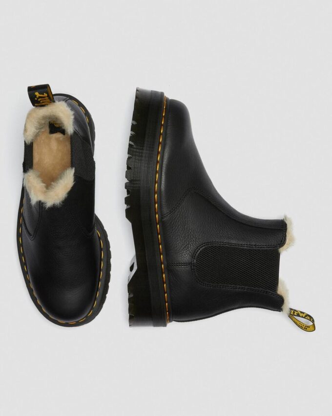 2976 Chelsea Boot con plataforma y forro de piel sintética 2976 Chelsea Boot con plataforma y forro de piel sintética