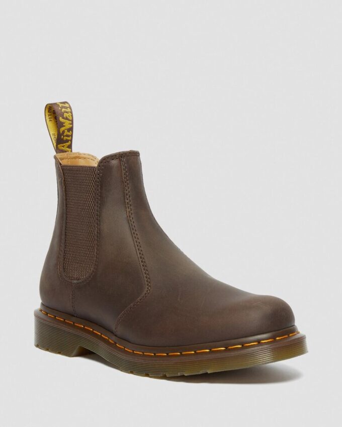 2976 Chelsea Boot de cuero Crazy Horse con costuras amarillas 2976 Chelsea Boot de cuero Crazy Horse con costuras amarillas