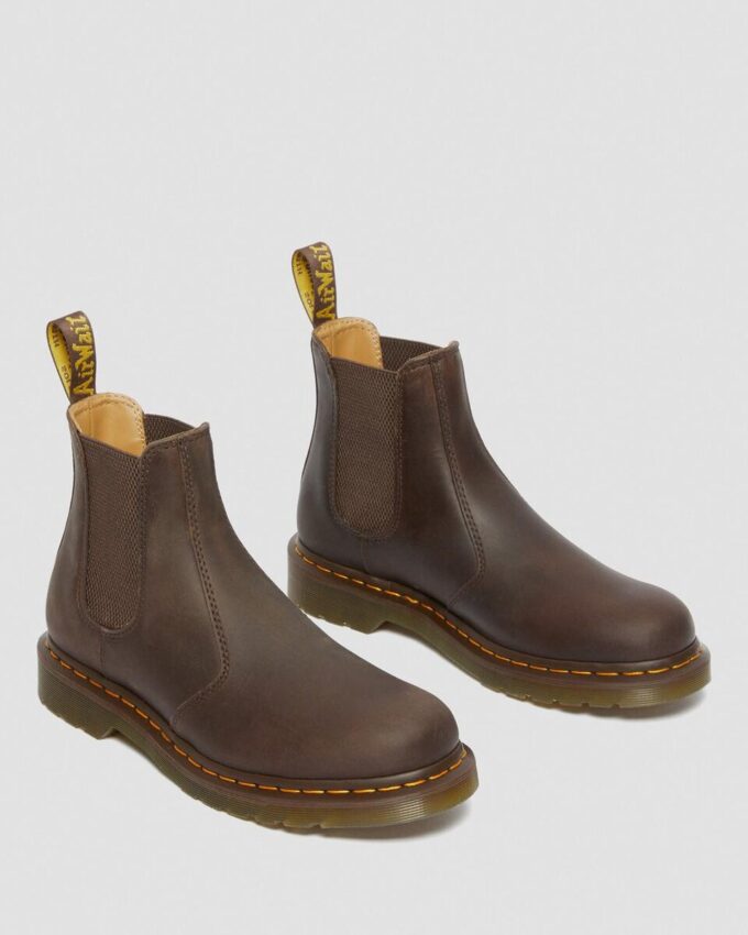 2976 Chelsea Boot de cuero Crazy Horse con costuras amarillas 2976 Chelsea Boot de cuero Crazy Horse con costuras amarillas