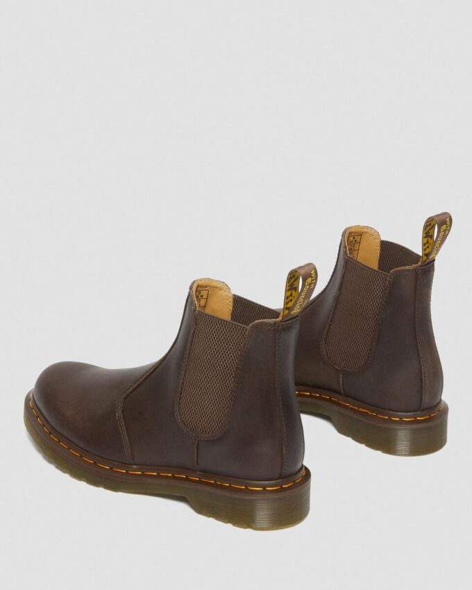 2976 Chelsea Boot de cuero Crazy Horse con costuras amarillas 2976 Chelsea Boot de cuero Crazy Horse con costuras amarillas