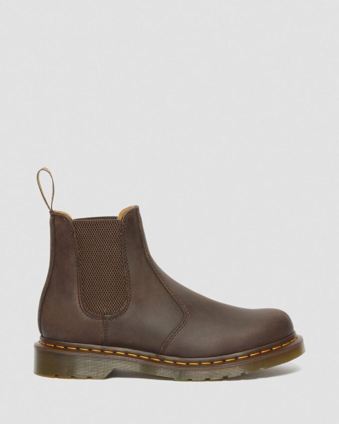 2976 Chelsea Boot de cuero Crazy Horse con costuras amarillas 2976 Chelsea Boot de cuero Crazy Horse con costuras amarillas