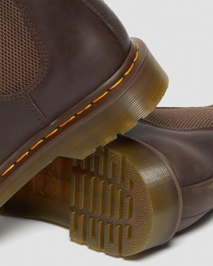 2976 Chelsea Boot de cuero Crazy Horse con costuras amarillas 2976 Chelsea Boot de cuero Crazy Horse con costuras amarillas