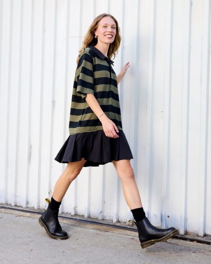 2976 Chelsea Boot de Smooth Leather con costuras amarillas 2976 Chelsea Boot de Smooth Leather con costuras amarillas